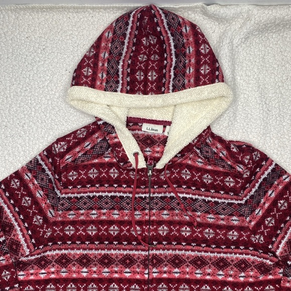 Columbia Fair Isle Full Zip Hoodie: Size Medium - Picture 3 of 10